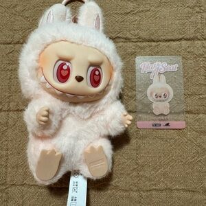 POPMART Authentic Labubu “Have a Seat” - DADA plush pendant